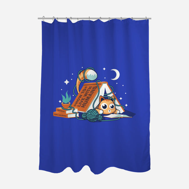 Book Camping-None-Polyester-Shower Curtain-erion_designs