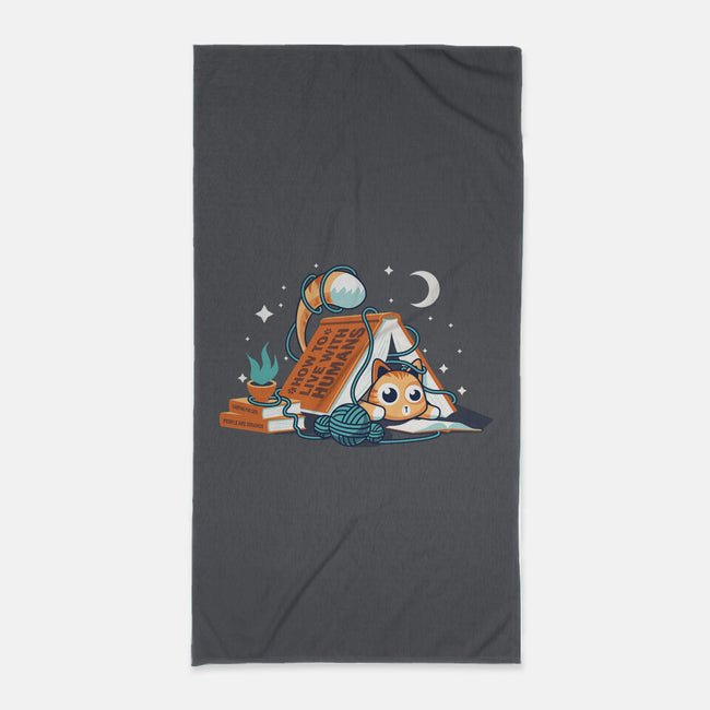 Book Camping-None-Beach-Towel-erion_designs