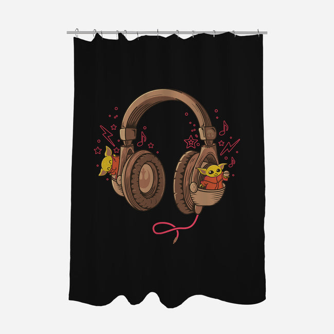 Music Is The Way-None-Polyester-Shower Curtain-erion_designs