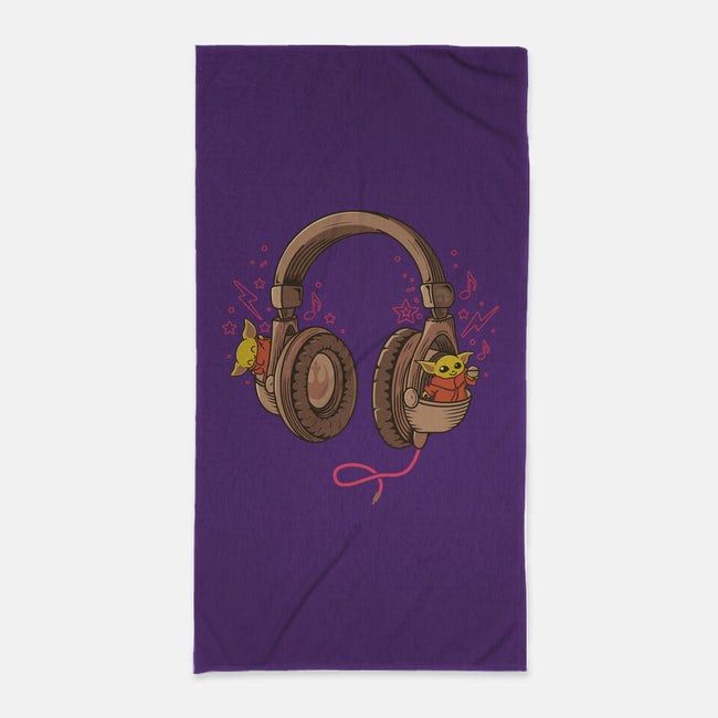 Music Is The Way-None-Beach-Towel-erion_designs