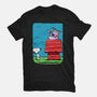Hello My Friend-Womens-Fitted-Tee-nickzzarto