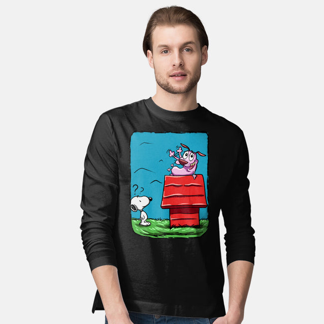 Hello My Friend-Mens-Long Sleeved-Tee-nickzzarto