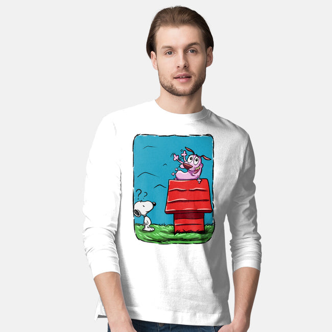 Hello My Friend-Mens-Long Sleeved-Tee-nickzzarto