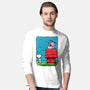 Hello My Friend-Mens-Long Sleeved-Tee-nickzzarto