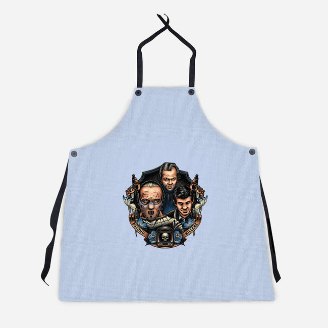 Bring In The Psychos-Unisex-Kitchen-Apron-momma_gorilla