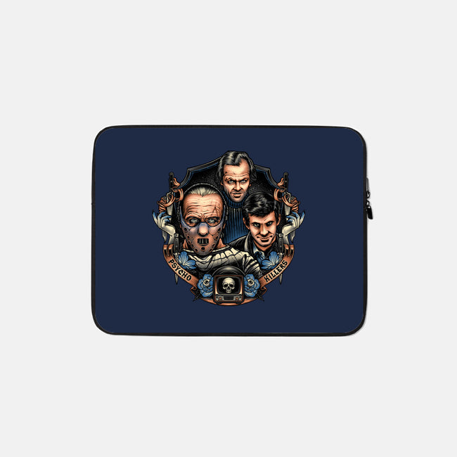 Bring In The Psychos-None-Zippered-Laptop Sleeve-momma_gorilla