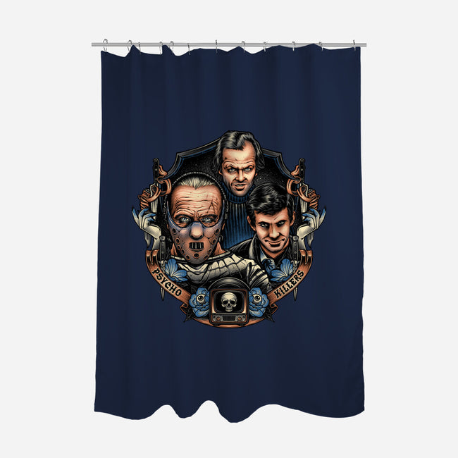 Bring In The Psychos-None-Polyester-Shower Curtain-momma_gorilla