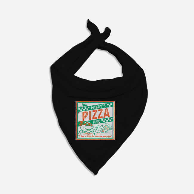 Mikey's Pizza-Dog-Bandana-Pet Collar-Nemons