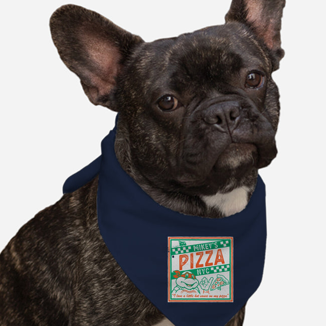Mikey's Pizza-Dog-Bandana-Pet Collar-Nemons