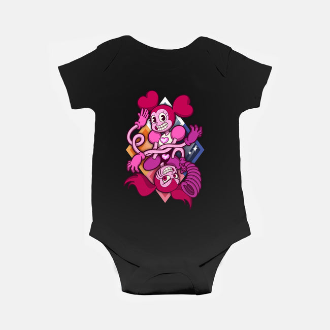 Your New Best Friend-baby basic onesie-Ursulalopez