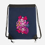 Your New Best Friend-none drawstring bag-Ursulalopez