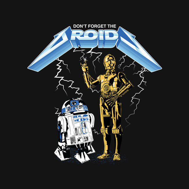 Don't Forget The Droids-Unisex-Basic-Tee-rocketman_art