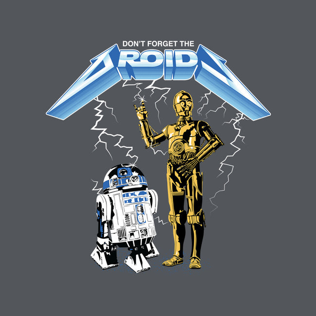 Don't Forget The Droids-Unisex-Basic-Tee-rocketman_art