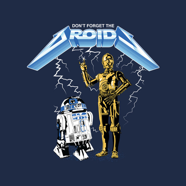 Don't Forget The Droids-Womens-Basic-Tee-rocketman_art