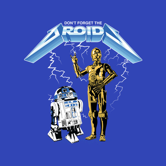 Don't Forget The Droids-Womens-Basic-Tee-rocketman_art