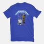 Don't Forget The Droids-Unisex-Basic-Tee-rocketman_art