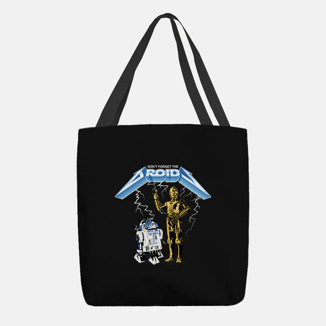 Don't Forget The Droids-None-Basic Tote-Bag-rocketman_art