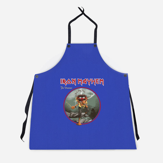 Iron Mayhem-Unisex-Kitchen-Apron-retrodivision