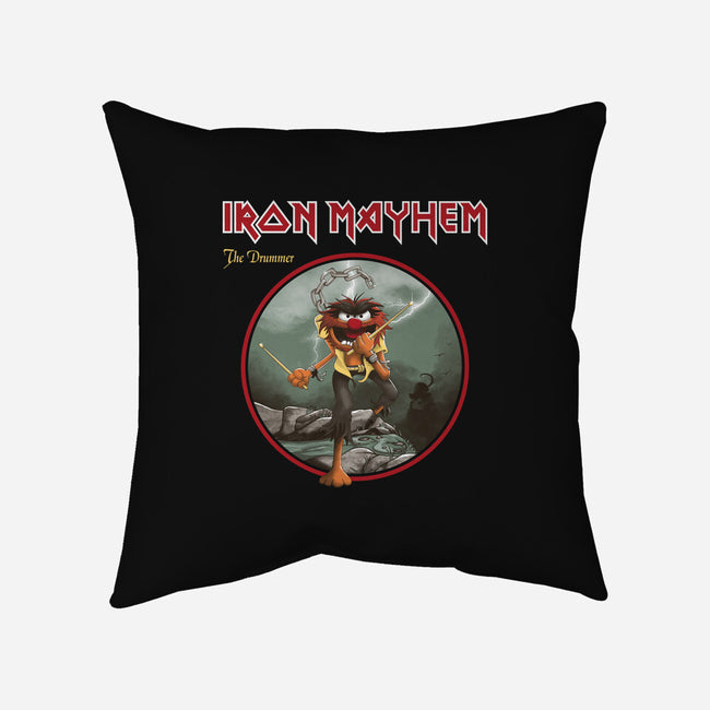 Iron Mayhem-None-Removable Cover w Insert-Throw Pillow-retrodivision