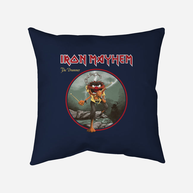 Iron Mayhem-None-Removable Cover w Insert-Throw Pillow-retrodivision