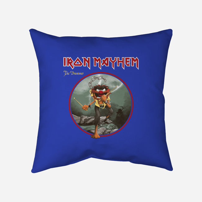 Iron Mayhem-None-Removable Cover-Throw Pillow-retrodivision