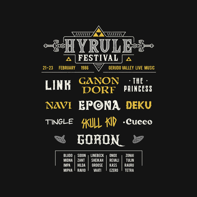 Hyrule Festival-Womens-V-Neck-Tee-Logozaste