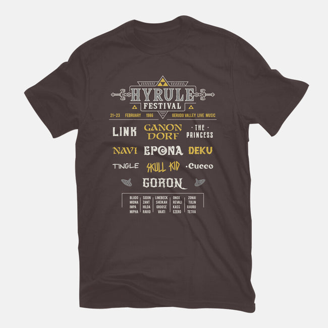 Hyrule Festival-Womens-Basic-Tee-Logozaste