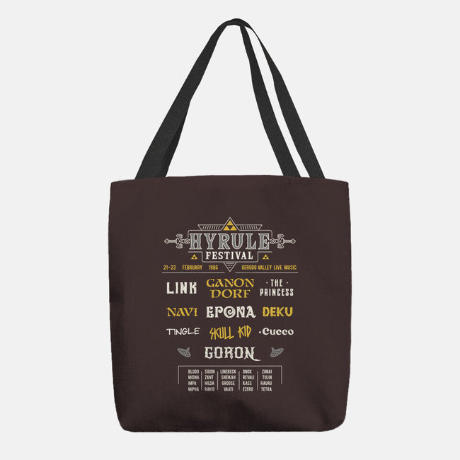 Hyrule Festival-None-Basic Tote-Bag-Logozaste