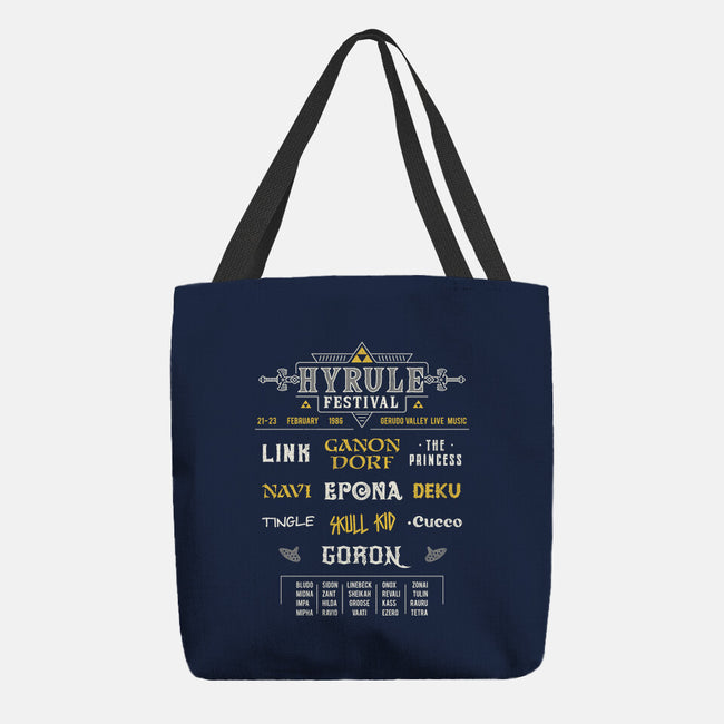 Hyrule Festival-None-Basic Tote-Bag-Logozaste