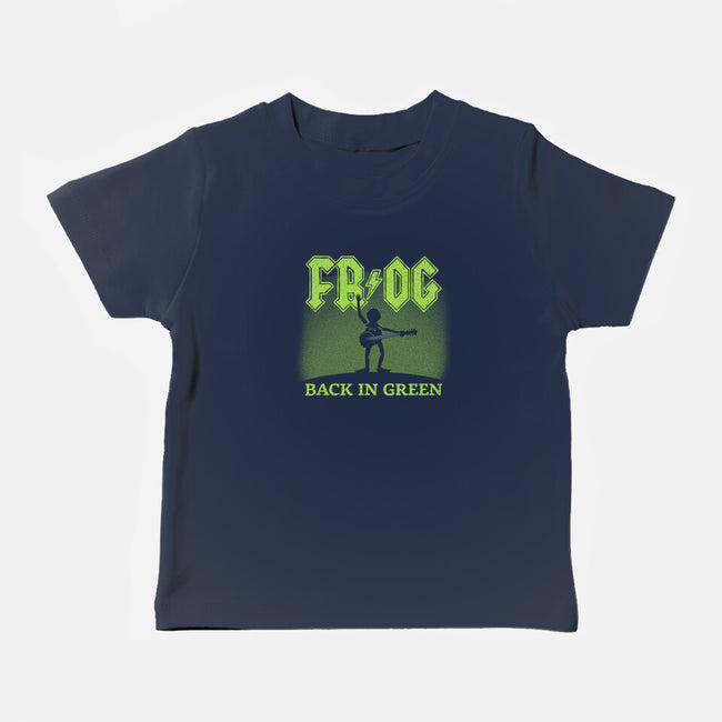 Back In Green-Baby-Basic-Tee-dwarmuth