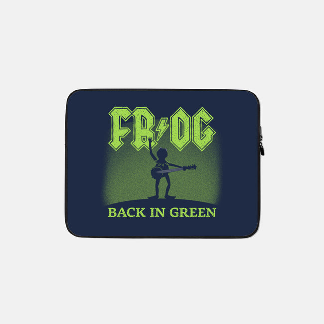 Back In Green-None-Zippered-Laptop Sleeve-dwarmuth