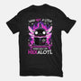 Axolotl Witching Hour-Mens-Premium-Tee-Snouleaf