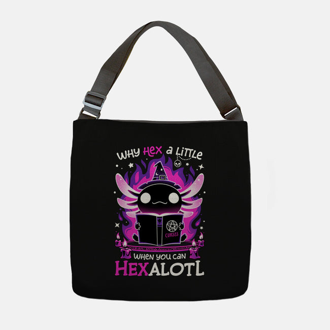 Axolotl Witching Hour-None-Adjustable Tote-Bag-Snouleaf