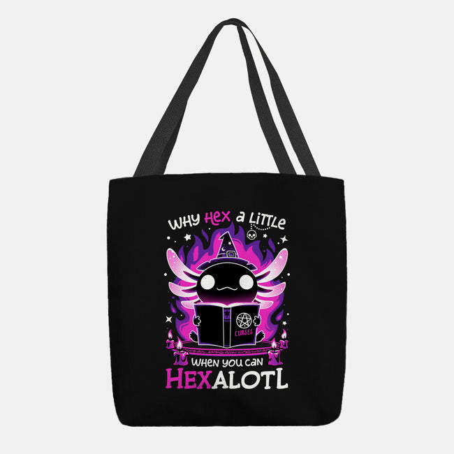 Axolotl Witching Hour-None-Basic Tote-Bag-Snouleaf