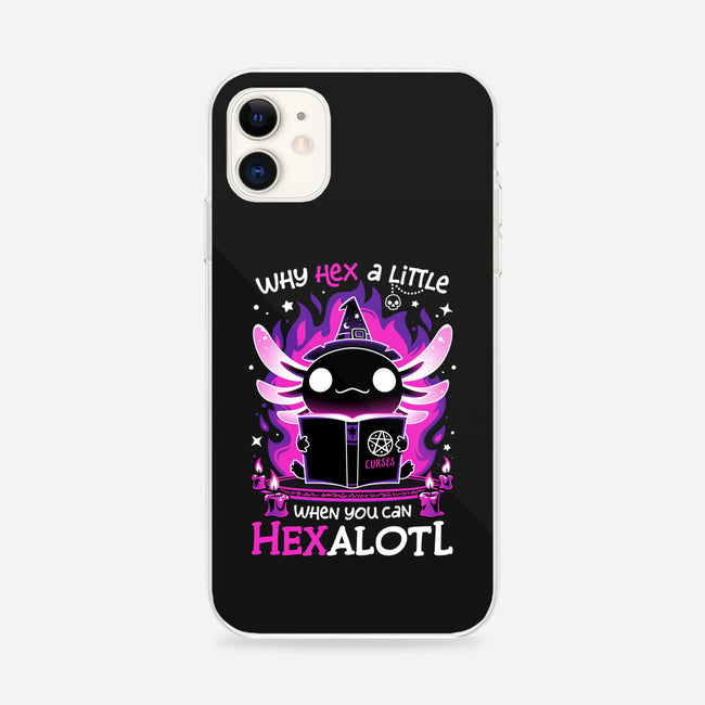 Axolotl Witching Hour-iPhone-Snap-Phone Case-Snouleaf