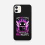 Axolotl Witching Hour-iPhone-Snap-Phone Case-Snouleaf