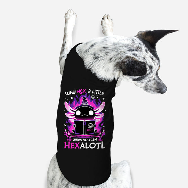 Axolotl Witching Hour-Dog-Basic-Pet Tank-Snouleaf