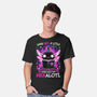 Axolotl Witching Hour-Mens-Basic-Tee-Snouleaf