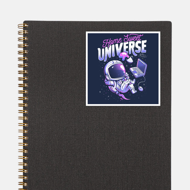 Home Sweet Universe-None-Glossy-Sticker-eduely