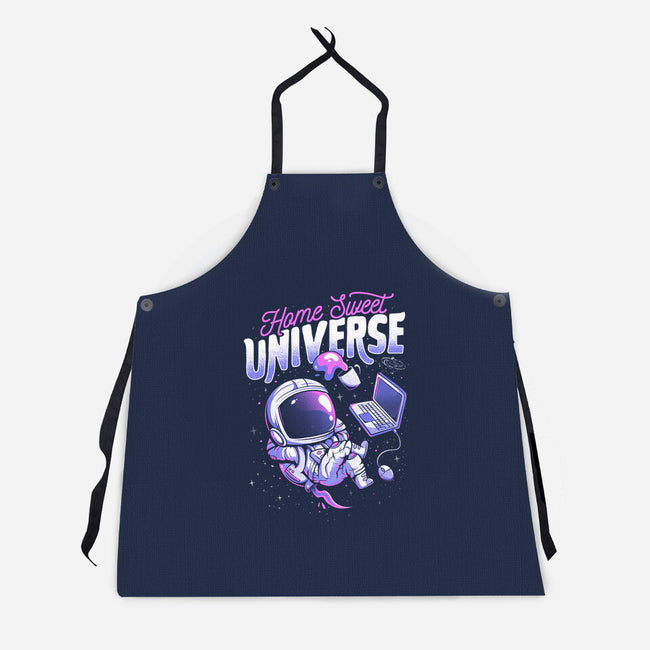 Home Sweet Universe-Unisex-Kitchen-Apron-eduely