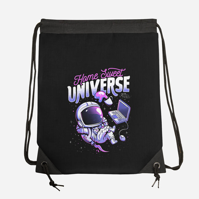 Home Sweet Universe-None-Drawstring-Bag-eduely