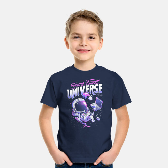 Home Sweet Universe-Youth-Basic-Tee-eduely