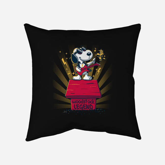 Woodstock Legend-None-Removable Cover w Insert-Throw Pillow-erion_designs