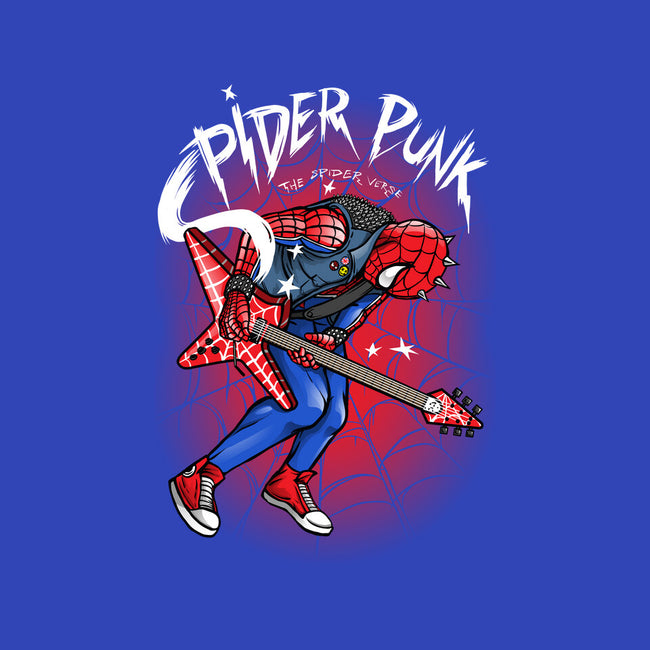 Spider Punk-Womens-V-Neck-Tee-joerawks