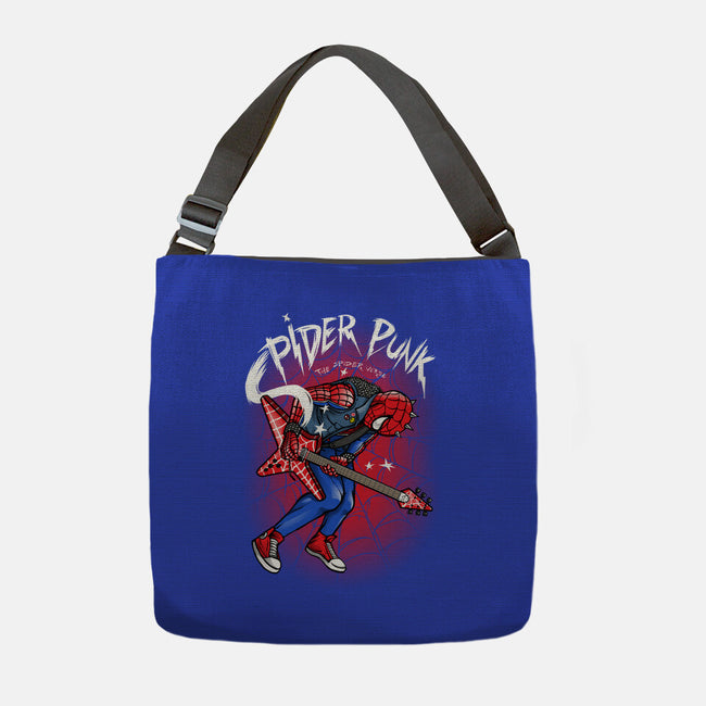 Spider Punk-None-Adjustable Tote-Bag-joerawks