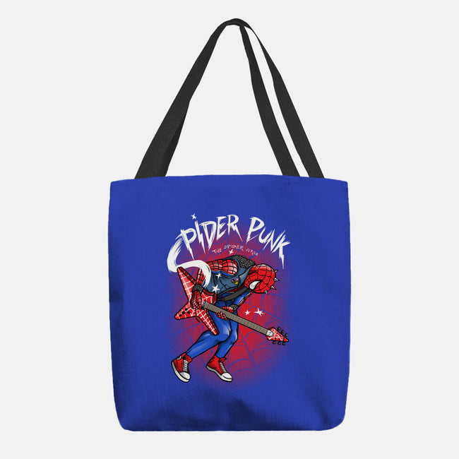 Spider Punk-None-Basic Tote-Bag-joerawks