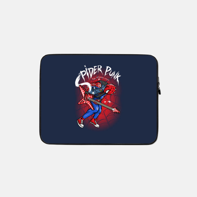 Spider Punk-None-Zippered-Laptop Sleeve-joerawks