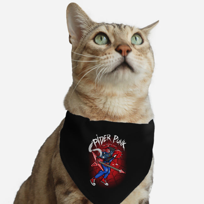 Spider Punk-Cat-Adjustable-Pet Collar-joerawks
