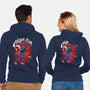 Spider Punk-Unisex-Zip-Up-Sweatshirt-joerawks