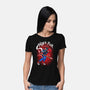 Spider Punk-Womens-Basic-Tee-joerawks